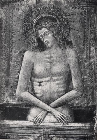 Arte Fotografica — Giovanni di Paolo - sec. XV - Cristo in pietà — insieme